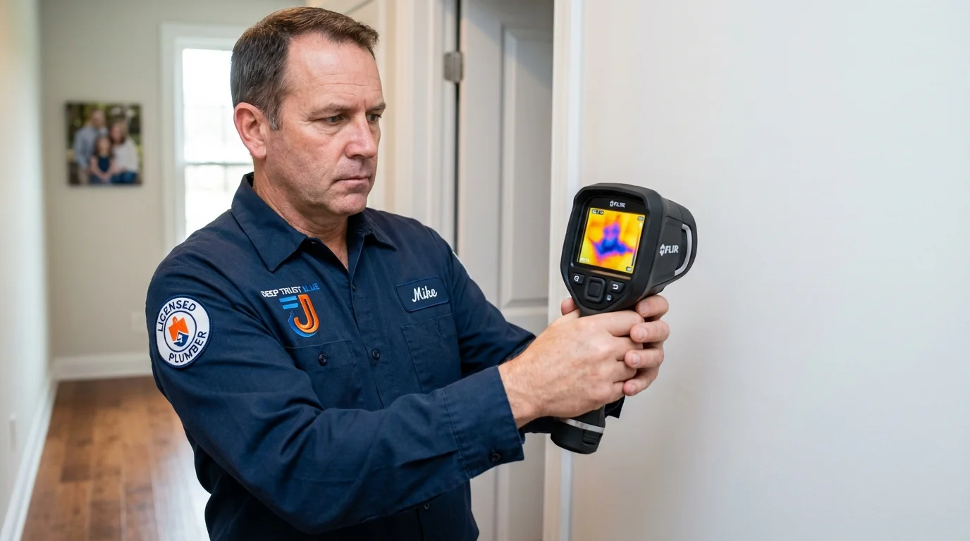 Thermal imaging leak detection by Johns Plumbing LLC in Cheyenne Wells